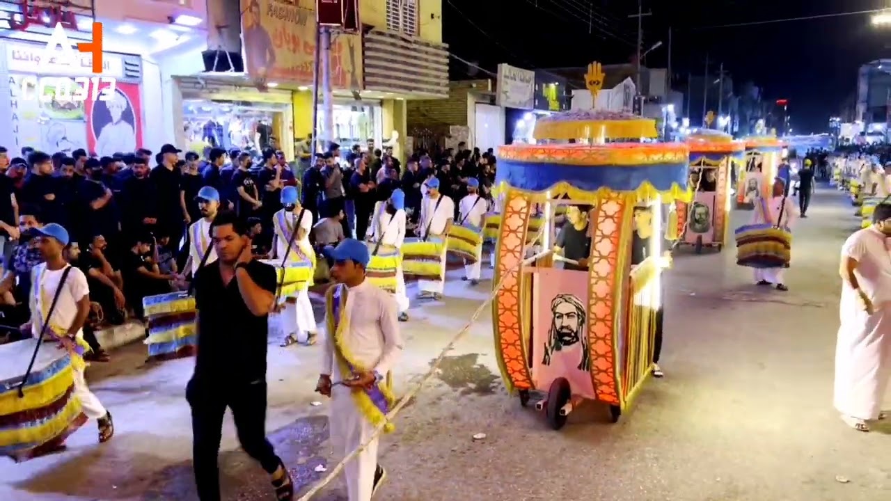 موكب تطبير شباب الحجة المنتظر في ميسان ٢٠٢٢