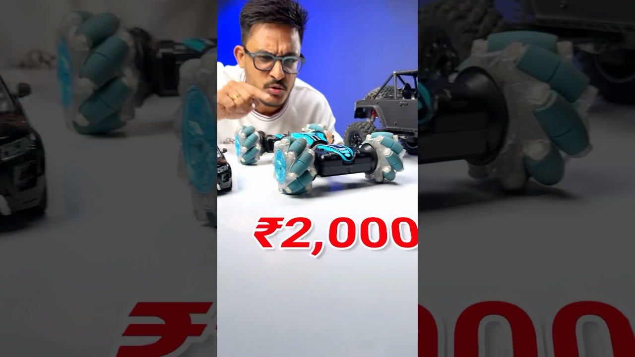 ₹500 vs ₹2000 vs ₹20,000 RC Cars!