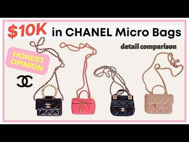 Comparing The 4 BEST CHANEL Micro Bags 2021