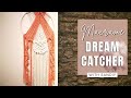 Macrame wall hanging tutorial - dream catcher