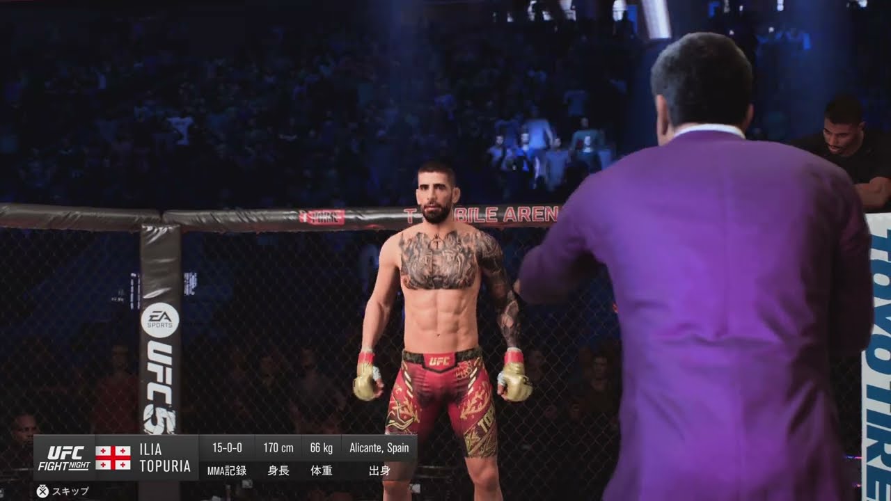 マカチェフ トプリア EA SPORTS UFC 5_イスラム マカチェフ vs.イリア トプリア Islam