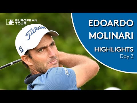 Edoardo Molinari Highlights | Round 2 | 2019 D+D Real Czech Masters