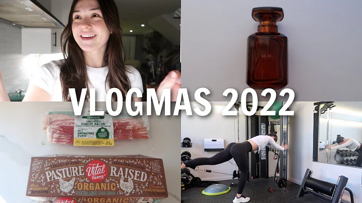 VLOGMAS: slow morning, legs & butt workout + more ...