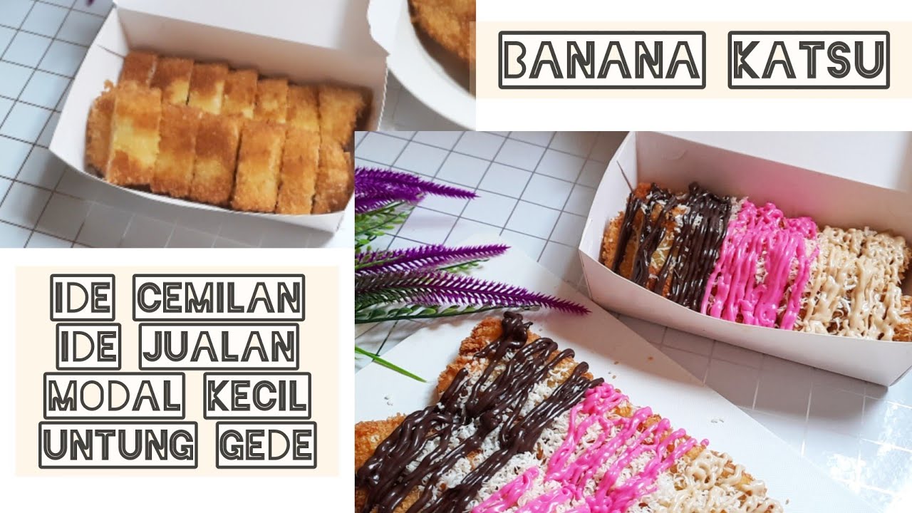 BANANA KATSU IDE JUALAN MAKANAN KEKINIAN YouTube