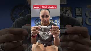 Wegovy Thigh Injection Time Feeling Brave With The Quick Push.