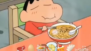 Tổng hợp Mukbang cùng các nhân vật hoạt hình Shin-Chan, Choi Jaddo, Doraemon,Nobita,...🐰💝#mukbang