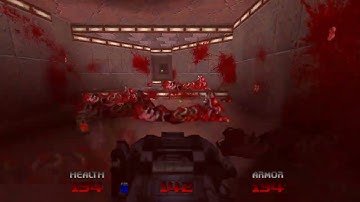 Doom 2: HontE Remastered - Level 24: The Chasm (Full 100%)