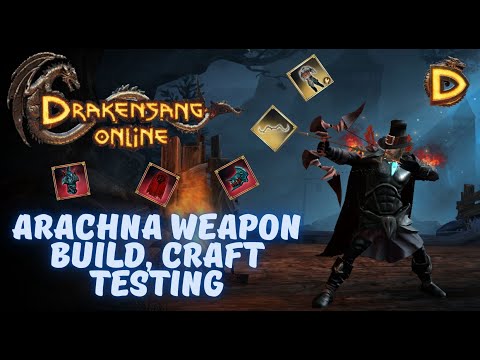 Drakensang Online, Arachna Weapon Build, Craft, Testing, Drakensang, Dso, mmorpg, mmo