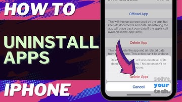 iOS 17: How to Uninstall Apps on iPhone