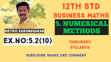 12th Std BM Ex.5.2(10) Use Lagrange formula and estimate from the following data the number of worke