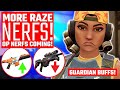 Valorant: Operator NERFS Coming! - Raze NERFS & Guardian BUFFS!