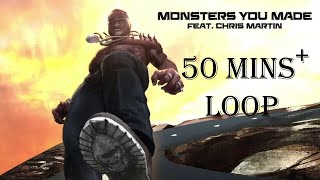 Burna Boy - Monsters You Made (feat. Chris Martin)| 50 Mins Loop