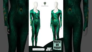 Aquaman 2 Mera Cosplay Costume Dc Superheroine Amber Heard