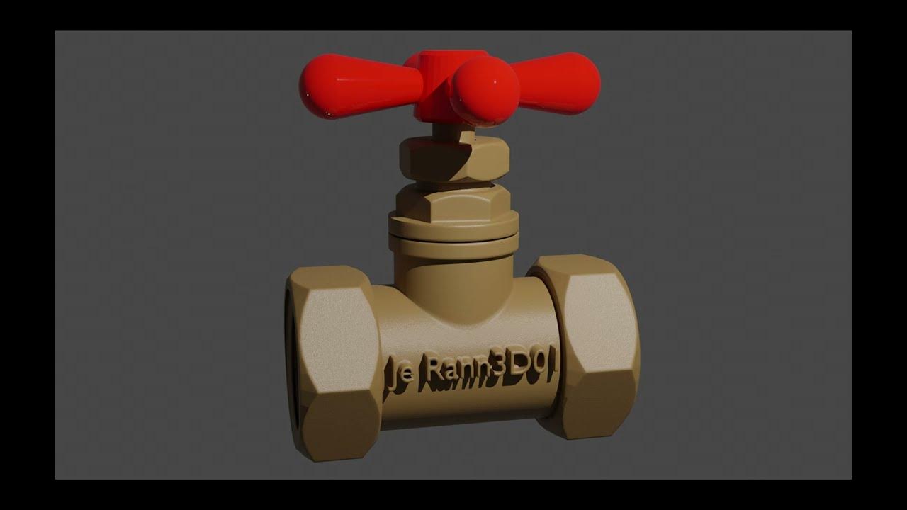 How to make Valve 3D in blender YouTube