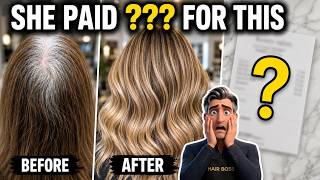 "She Paid $855 at the Salon for This – Gray Blending at Home (Pro Cap Highlights, No Foils)"