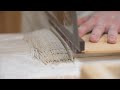 Traditional Japanese Food - Handmade Soba Noodles Making and Cooking! How to make soba Japan