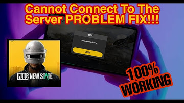 Cannot Connect To The Server | How To Fix PUBG NewState Login Problem | How To Download PUBGNEWSTATE