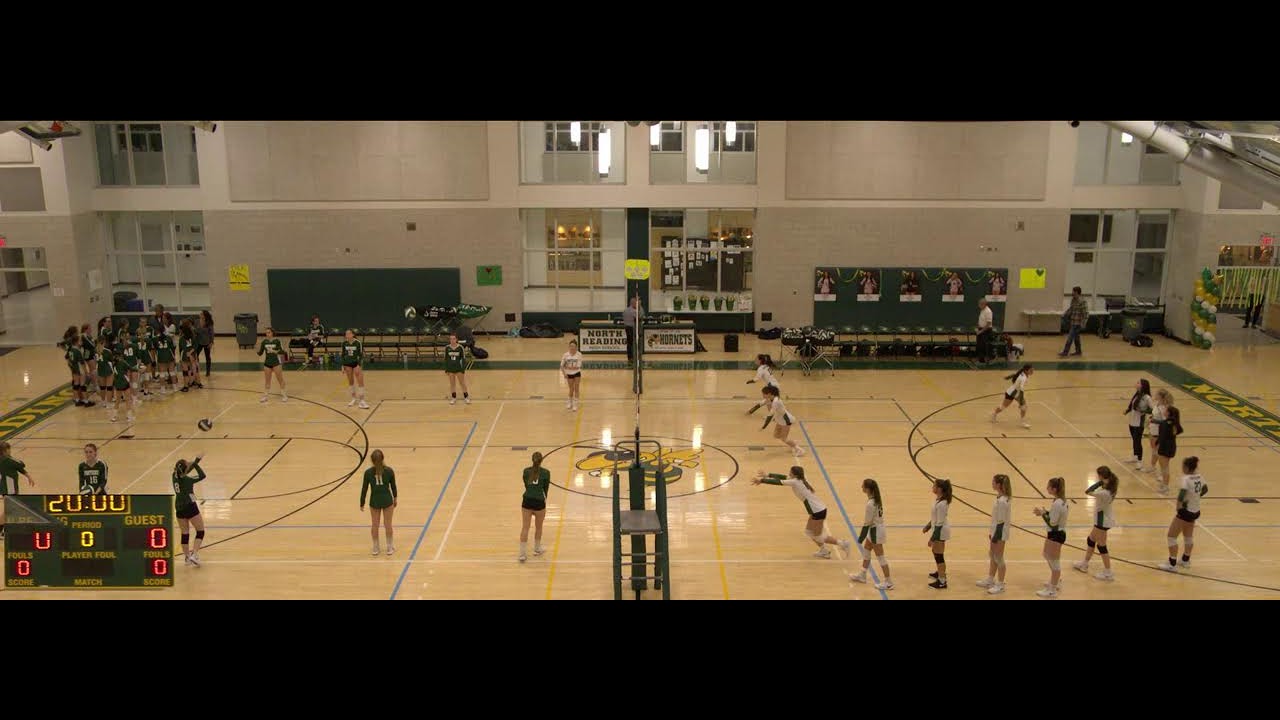 North Reading High vs Pentucket Regional High School Girls' Junior Varsity Volleyball