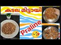 നാടൻ കടലമിട്ടായി #How to make Praline #Praline #Nuts #Badam 