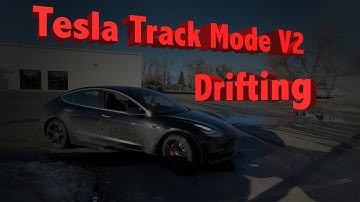 Tesla Track Mode V2 Drift Profile Test