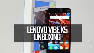 Lenovo Vibe K5 Unboxing and Hands on