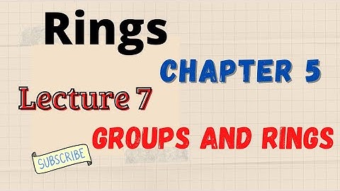 7) The intersection of 2 Subrings is a Subring || Chap 5 || 5th Semester || Mathopedia