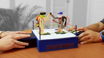 Como Hacer Robots de Pelea con Palitos de Helado