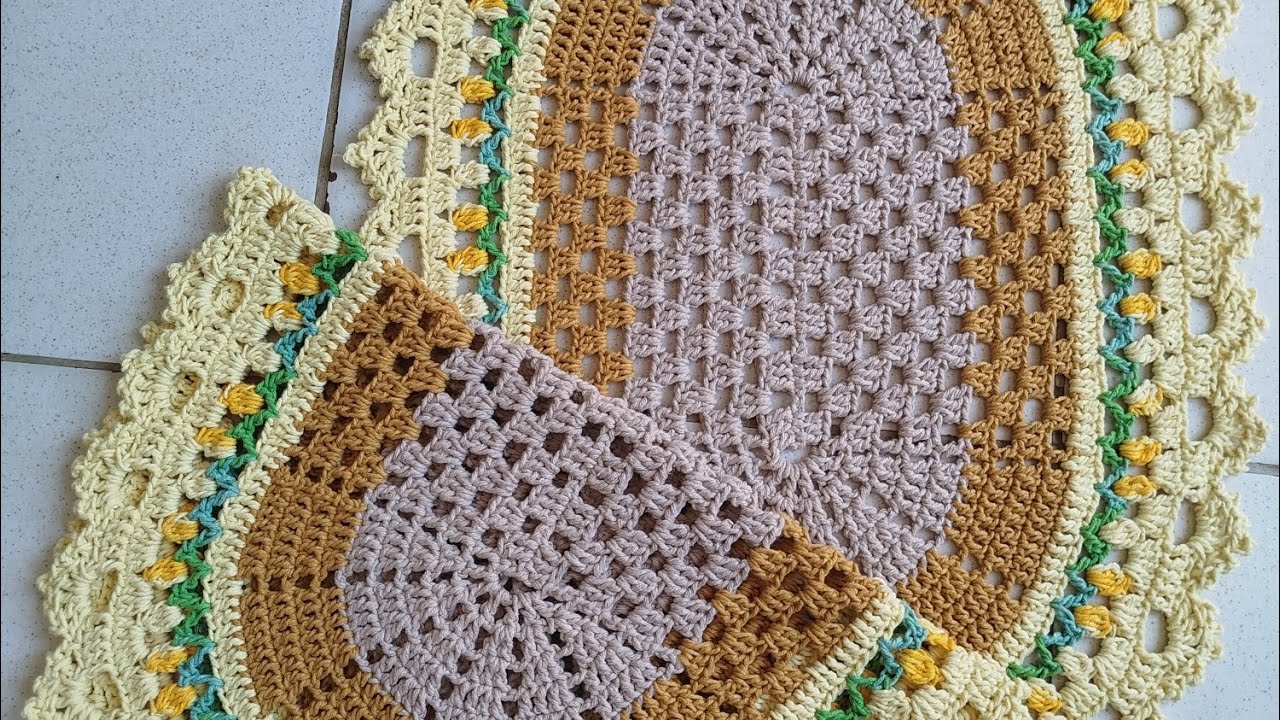 Vlog do 2° par de tapetes Débora/ tons amarelo 