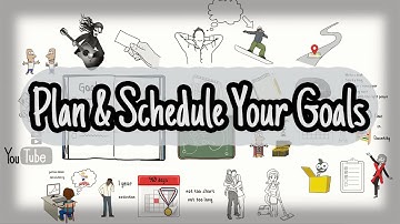 Plan & Schedule Your Goals - Make Your Goals Happen