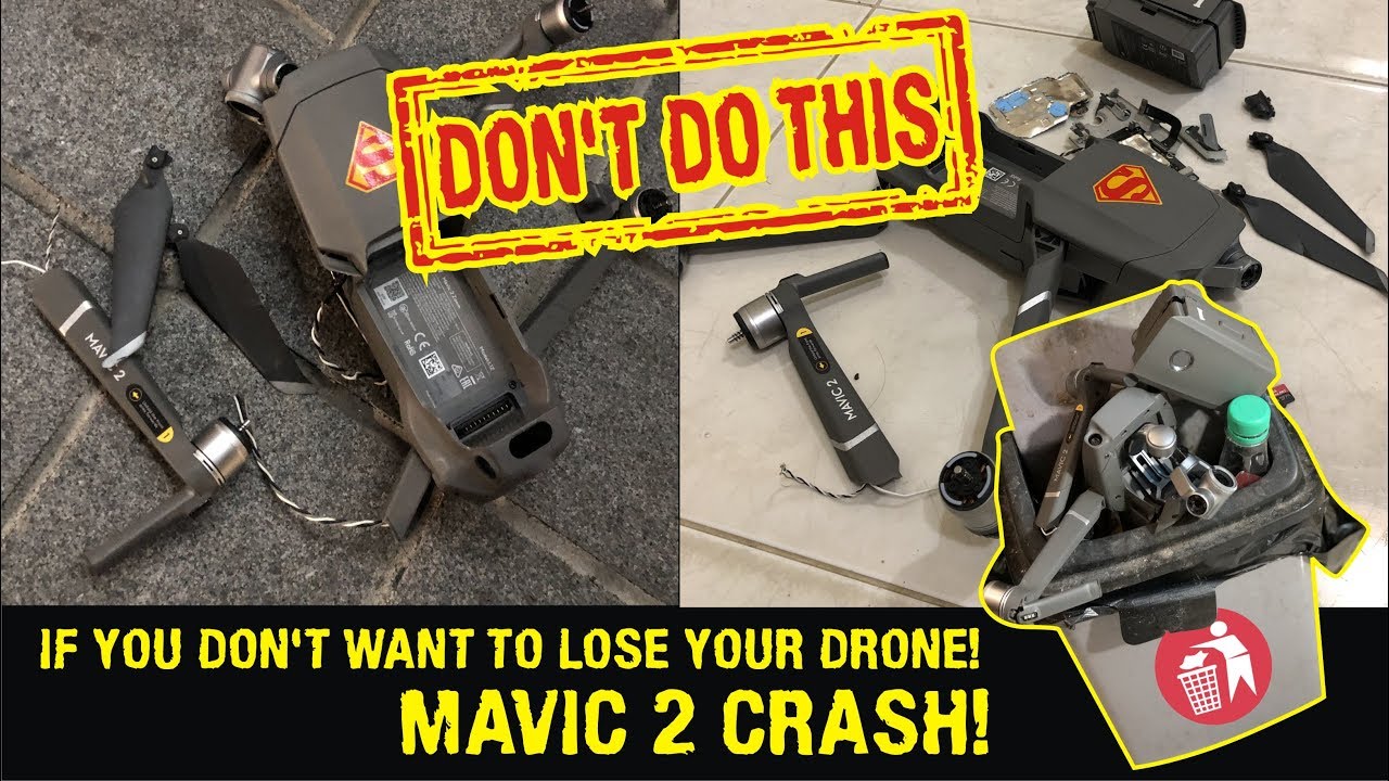 crashed mavic pro