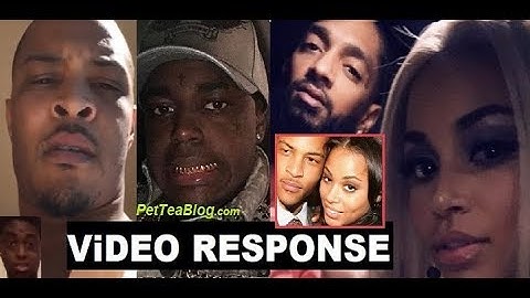 Ti Checks Kodak Black for Wanting Lauren London Amid Nipsey Hussle, He Tried it! ✔️ Video