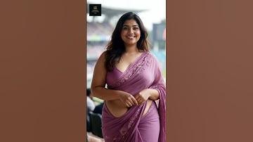 "Elegant Lavender Saree Vibes 🔥🌸"l Trendy Ethnic Vibes look l #shorts #sareelove #aifashion