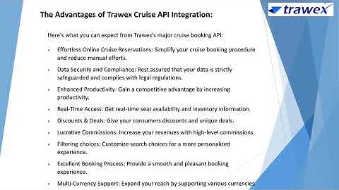 Cruise Booking API | Trawex