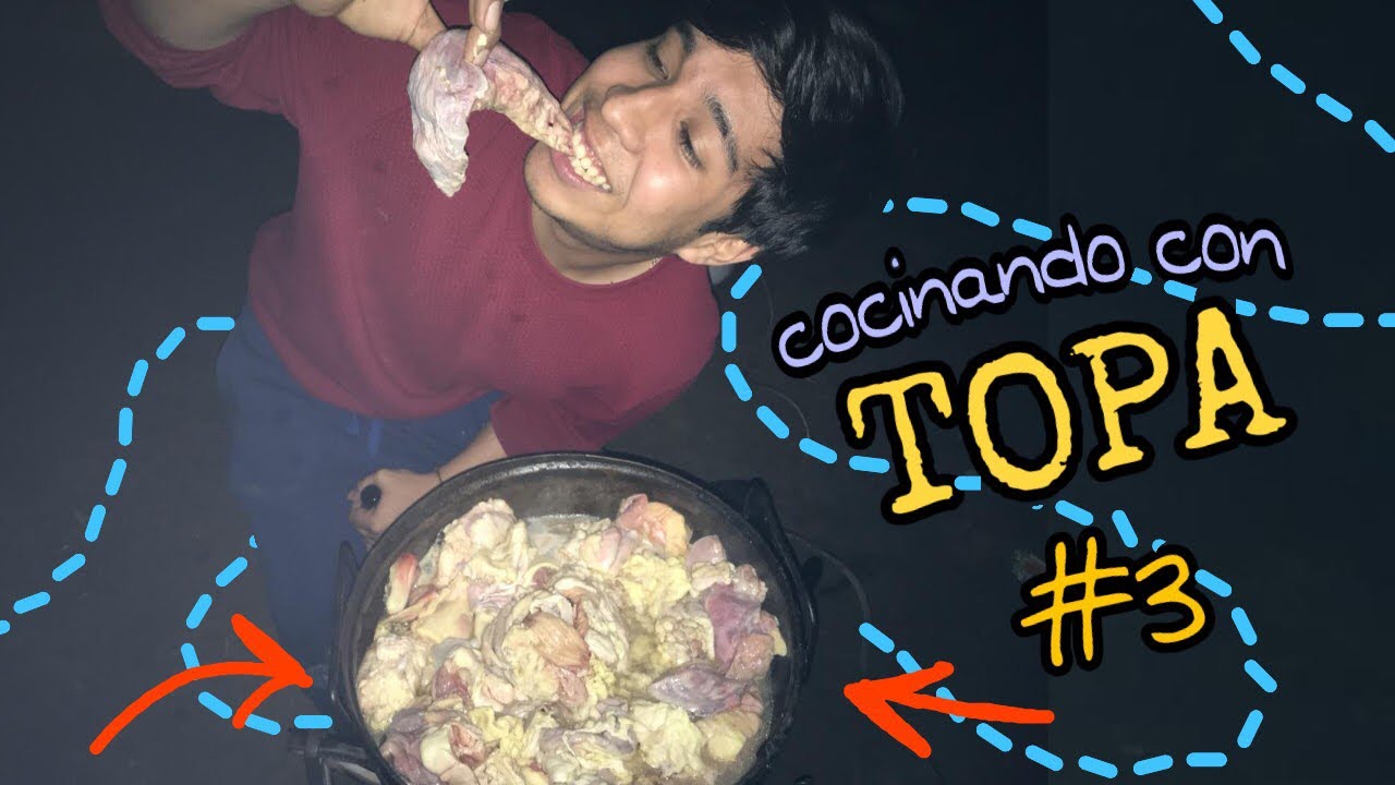 Tripas de vaca en el monte - cocinando con Topa - YouTube