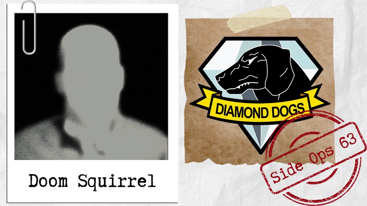 MGSV Unique Staff 129: Doom Squirrel