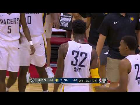 NBA Brooklyn Nets Vs Indiana Pacers Summer League Jul 13 2018 