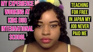 Why I Quit My Job at Kids Duo International School Osaka Japan | Yaruki Switch (KDI) screenshot 3