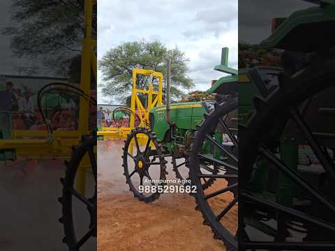 ట్రాక్టర్ హైడ్రాలిక్ బూమ్ స్ప్రేయర్👆#shorts #trendingshorts #tractorvihari #viralshorts #viralshort