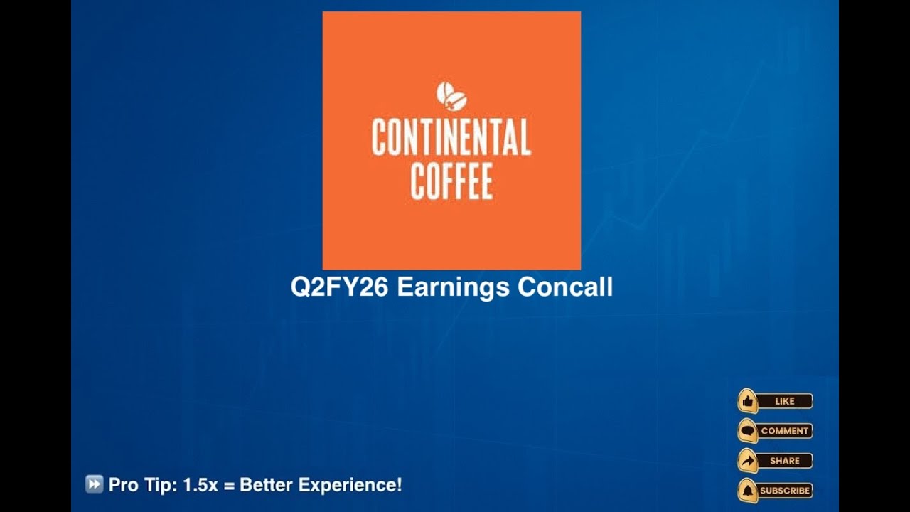 CCL Products India Q2FY26 Earnings Concall - YouTube