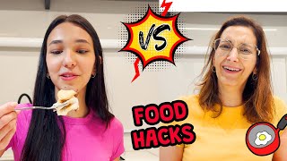 Batalha De Food Hacks Em Família Família Luluca