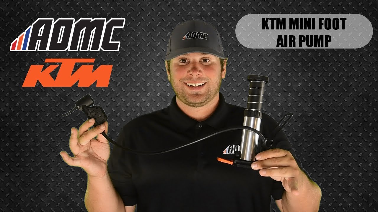 KTM Mini Foot Air Pump YouTube
