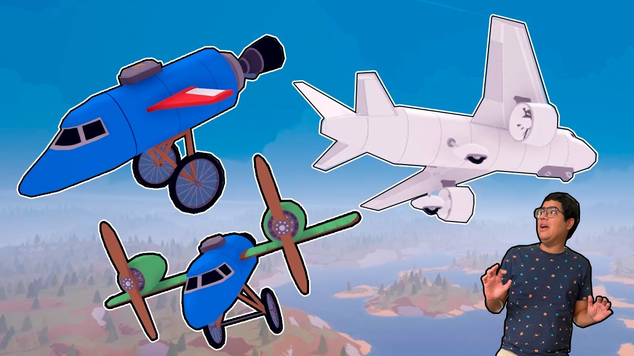 EVOLUÇÃO DO AVIÃO QUE EU CRIEI! (AVIASSEMBLY)