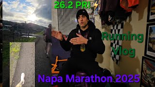 Napa Valley Marathon 2025 ♡ PR & Running Vlog