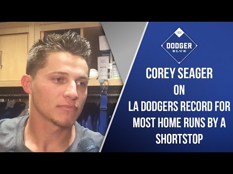 Corey Seager Breaks Dodgers Record For Most Home Runs By A Shortstop