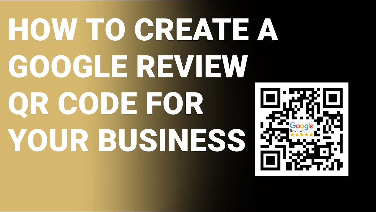 how to make a google review qr code