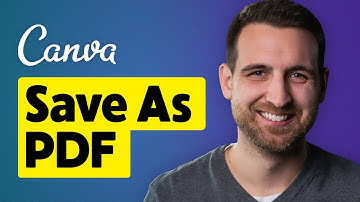 How to Save Canva as PDF