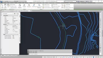Civil 3D: Label Contours