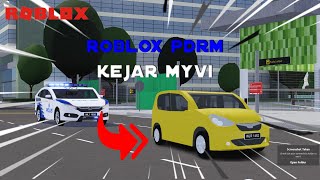 Roblox Bandar | PDRM Patrol | Kejar Myvi Atas Rumput Sampai Civic Kena Off Road screenshot 1