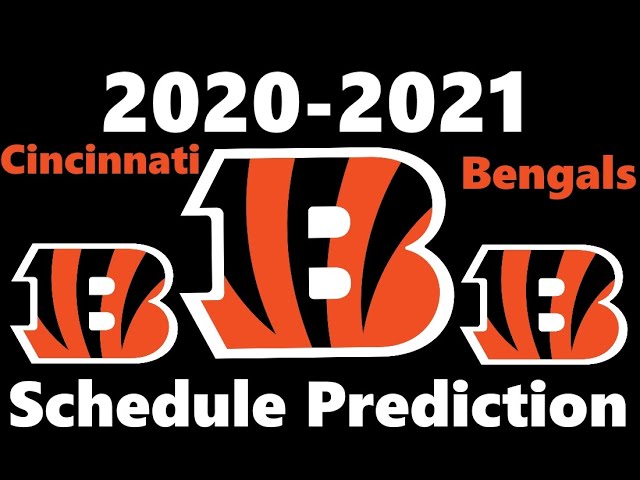 Predicting the Cincinnati Bengals Schedule 2020-2021 NFL Season 