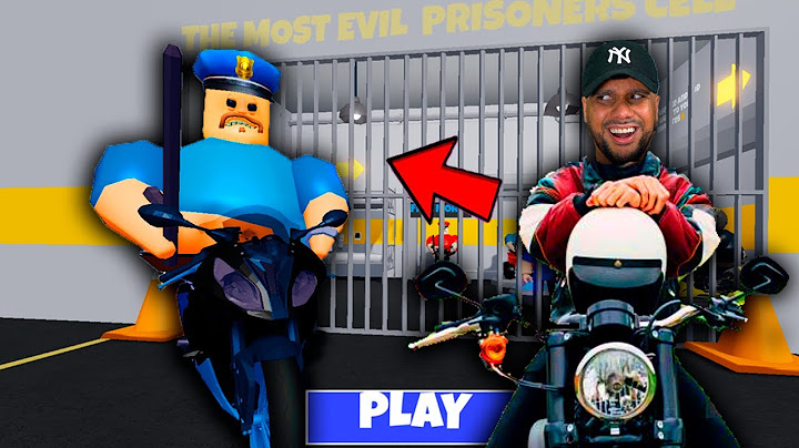 🏍️POLICIAL PEIDÃO BARRY VIROU MOTOQUEIRO NO ROBLOX!
